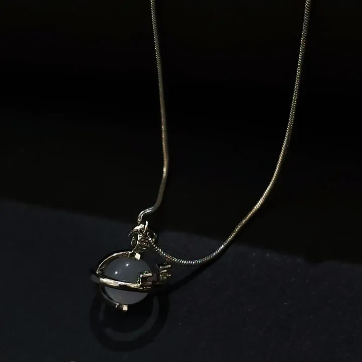 Moonstone Orb Pendant